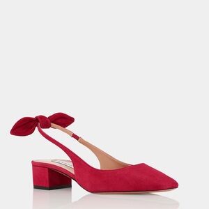 Aquazzura Very Bow Tie Sling Size 38 NIB